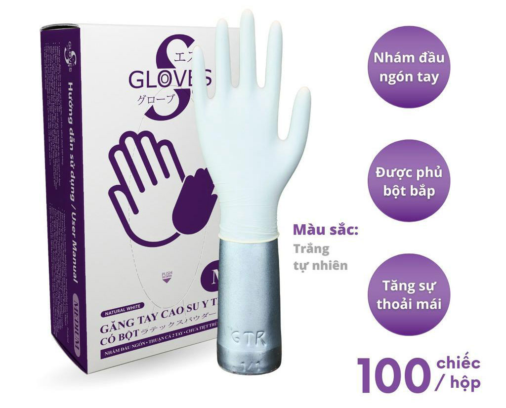 SGLOVES có bột