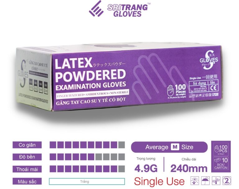 SGLOVES có bột